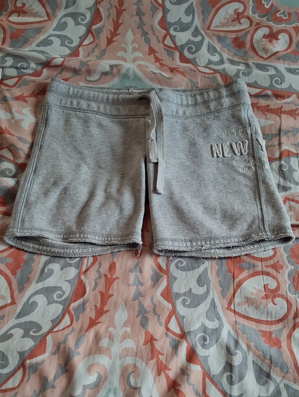 Abercrombie & Fitch Gray Girl's Athletic Lounge Shorts